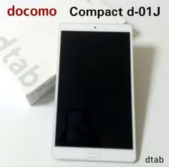 【箱・説明書有り】ドコモ dタブレット 本体 ドコモeSIMカード付き