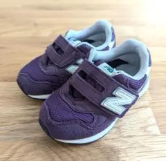 New Balance 313 ベビーシューズ 紫 パープル13.5cm
