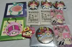 ワンピース チョッパー アクブロ 缶バッジ ワッペンキーホルダー ガチャ