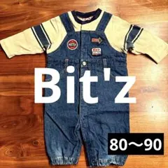 Bitz パッチ付きオーバーオール 95cmのサムネイル
