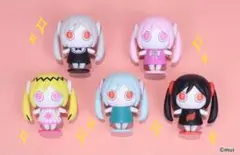 アイマイナ　ミニフィギュア　第1弾　ガチャ　全5種コンプリートセット