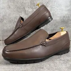 美品 リバティハウス 25.5cm ゴアテックス ローファー 茶 リーガル