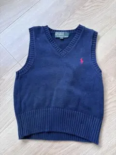 Polo Ralph Lauren ネイビー ベスト　110