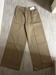 【完売品】ユニクロC イージーワイドパンツ ベージュ M