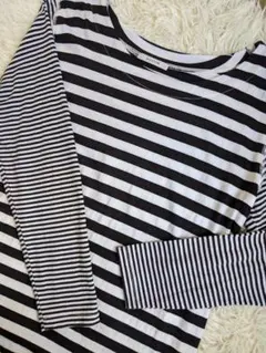 BAYFLOW ストライプ柄 長袖Tシャツ サイズ3のサムネイル