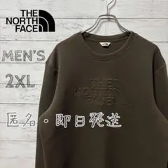 THE NORTH FACE メンズ 2XL トレーナー・スウェット 立体ロゴ