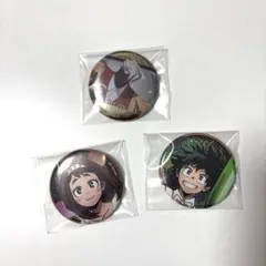 3点セット 僕のヒーローアカデミア 缶バッジ