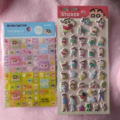 【正規品】クレヨンしんちゃん キャラクターシール 2枚セット