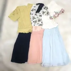 【新品あり】6点セット 〝春夏〟きれいめコーデ売り Lサイズ多め レディース服