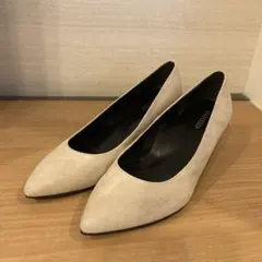 【未使用】アンタイトル/UNTITLED 24.5cm ベージュパンプス