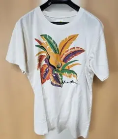 Hiroko Koshino 半袖 Tシャツ ホワイト ボタニカル柄のサムネイル