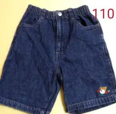 ミキハウス ハーフパンツ デニム