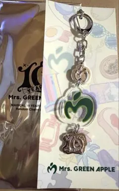 Mrs. GREEN APPLE ポップアップ ランダムチャーム ロゴ A