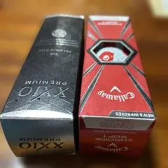 XXIO PREMIUM & Callaway クロームSOFT ゴルフボール