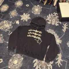 chambre ロゴプリント パーカー ブラック