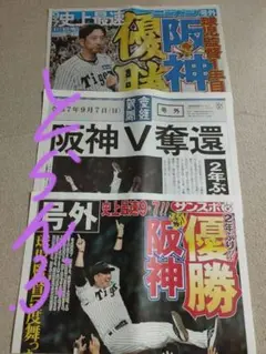 阪神タイガース優勝特集号