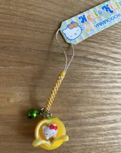 山口限定 みかん キティストラップ 根付★匿名配送★