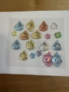 シールおすそ分け　しずくちゃんボンドロ風シールなど