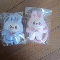 ラブブ　スマホ　キーホルダー　キーチャーム2個セット