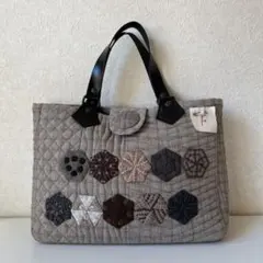 ミナペルホネンtambourine＊ミニトートW31.5 くすみブルー - メルカリ