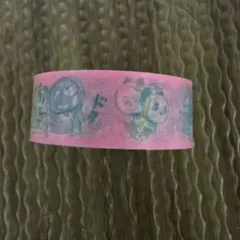 ドラえもん マスキングテープ ピンク　ドラミ　　藤子プロ　和紙