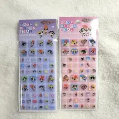 【新品未使用】パワーパフガールズタイルシール★2種