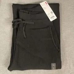 【新品未使用】UNIQLO ウォッシャブルニットリブパンツ