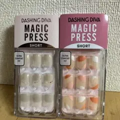☆新品☆ ダッシングディバ　マジックプレス　ハンド　ショート　かわいい　2個