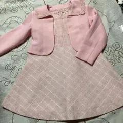 美品♡メゾピアノ♡ワンピース　セットアップ♡120