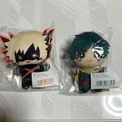 ちみっともぬいバッジ　爆豪勝己&緑谷出久　２体セット　ヒロアカ　ユアネクスト