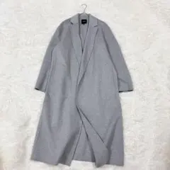 美品✨セオリー ダブルフェイス ロングコート L カシミヤ混