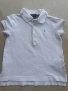 Polo Ralph Lauren ホワイト ポロシャツ 4/4T