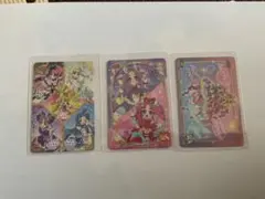【プリキュア キラキラカード 3枚セット】