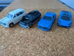 トミカ 4台セット ランドクルーザー センチュリー マスタング コルベット