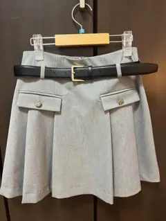 新品　SNIDEL プリーツミニスカートのサムネイル