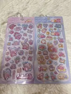 R*@様 ✨正規品✨カービィ プチドロップシール 2点セット