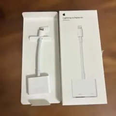 Apple Lightning to Digital AV Adapter純正