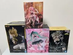 【新品・未開封】 プライズ フィギュア まとめ売り 4点セット