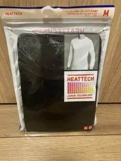 【新品】HEATTECH クルーネックT(九分袖) メンズMサイズ ブラック