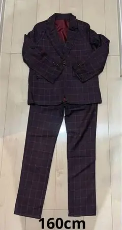 キッズ　男の子　フォーマル　スーツ　セット　160cm