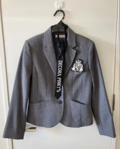 デコラピンキーズ　上下セット　スーツ　卒服　ネクタイ付き