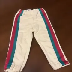 ストライプデザイン長ズボン 90サイズ　マーキーズ