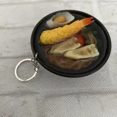 日本　食べ物　うどん　キーホルダーのサムネイル
