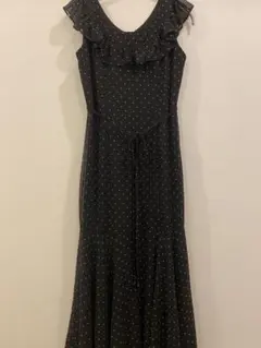 SAISON DE PAPILLON ワンピース マーメイド ブラック Sサイズ