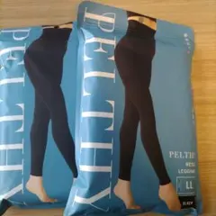 PELTHY RESET LEGGINGS LLサイズ ブラック