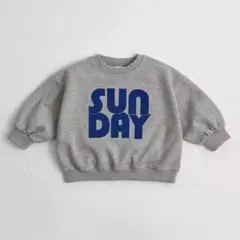 ⭐️新品未使用⭐️海外子供服 スウェット 裏毛トレーナー 100cm 秋服