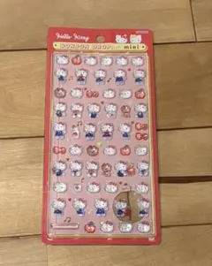 【正規品】ボンボンドロップシールミニ　ハローキティ　赤　サンリオ