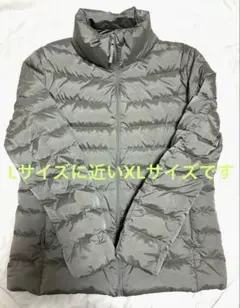 ユニクロ ウルトラライトダウン XLサイズ ライトグレー (シルバーグレー)