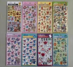 【正規品】ボンボンドロップシール　ディズニー　8枚セット