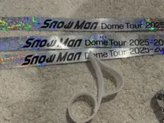 SnowMan　ライブツアー　2025　銀テープ　フル3本+音符1個
